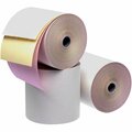 Point Plus 3'' x 67' Carbonless 3-Ply Cash Register POS Paper Roll Tape, 50PK 105RR300673P